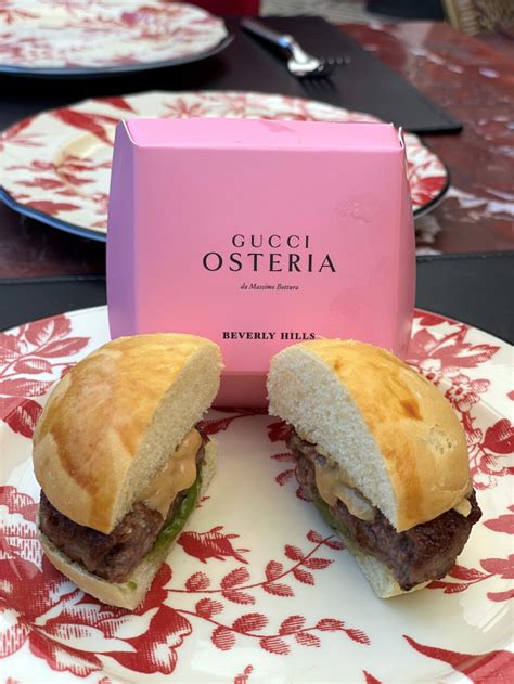 gucci osteria burger|gucci osteria japan.